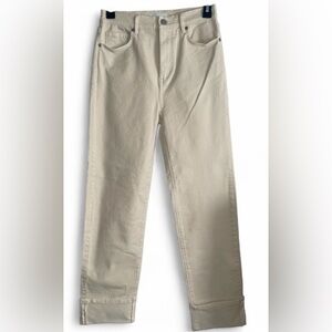 LOFT Tan Straight Jeans